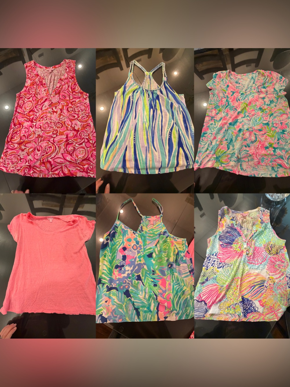 Lilly Pulitzer Assorted Bright Floral & Tropical Women's Tops